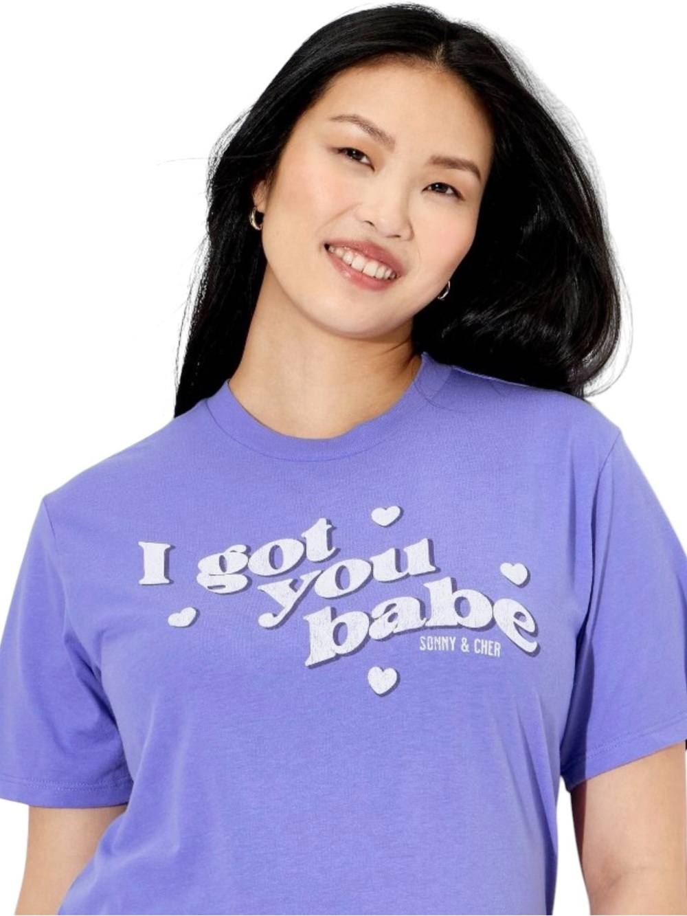 Sonny & Cher I Got You Babe Graphic Short Sleeve Tee